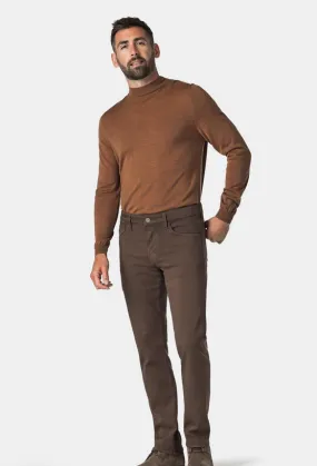 34 Heritage Cool Tapered Leg Pants In Cafe Comfort