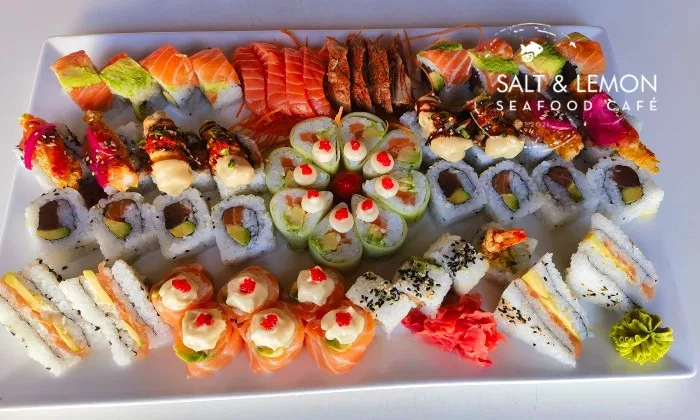 40-Piece Sushi Special at Salt & Lemon Seafood Cafe