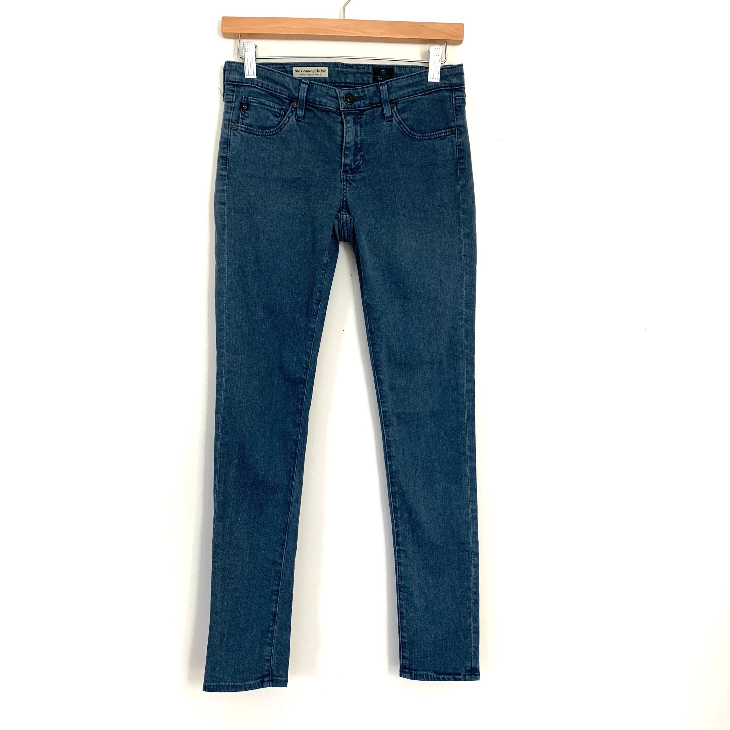 AG The Legging Ankle Super Skinny Jeans in Indigo Blue- Size 26 (Inseam 28”)