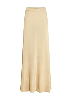 Alice Metallic Knit Maxi Skirt