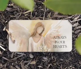 Always In Our Hearts Garden Stone