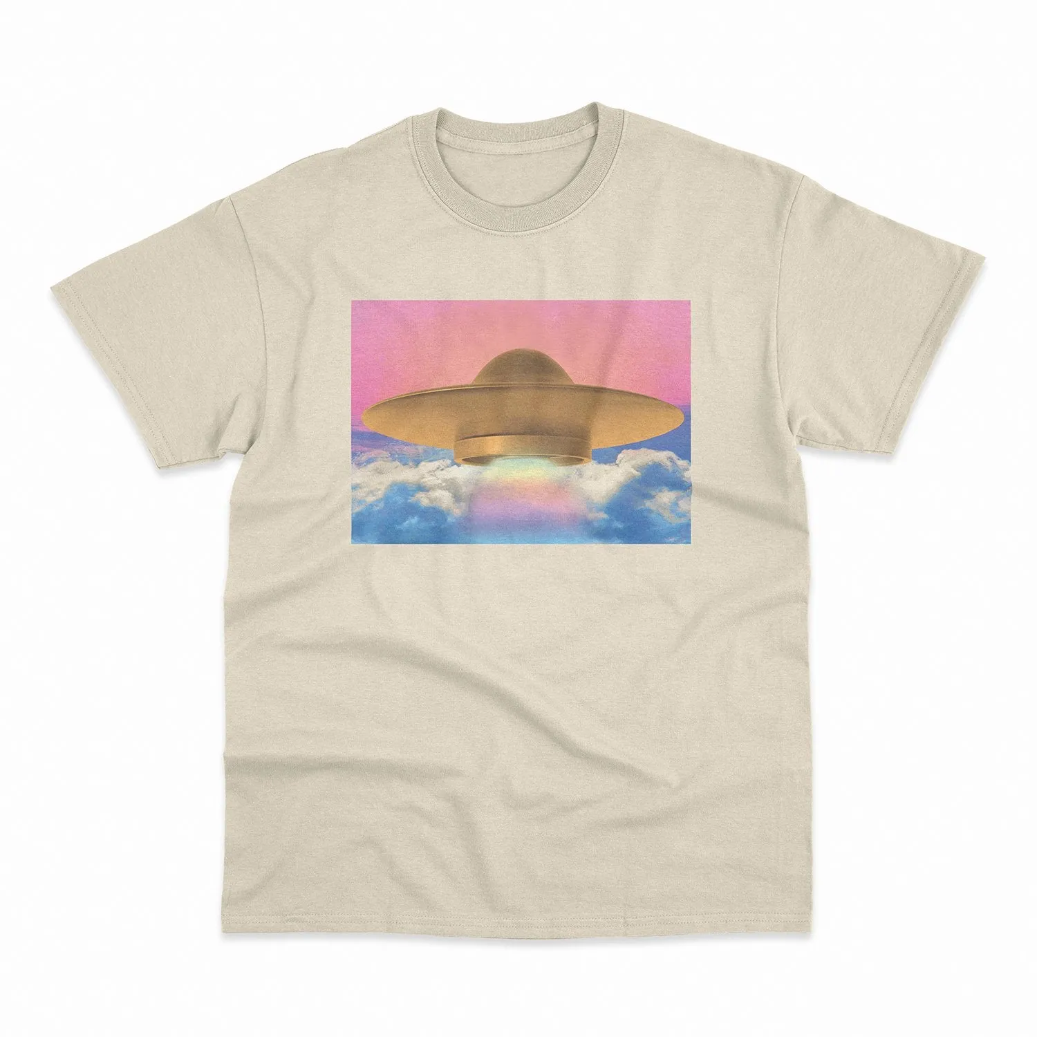 Anime Sky Gold UFO Shirt