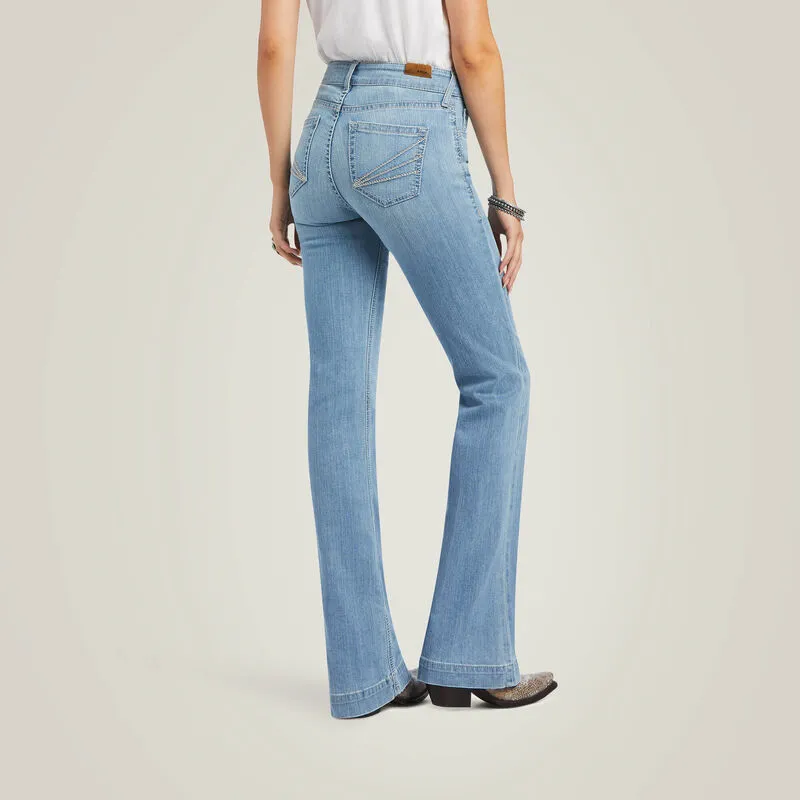 Ariat Ladies Slim Trouser Aisha Wide Leg Jean Style 10040504