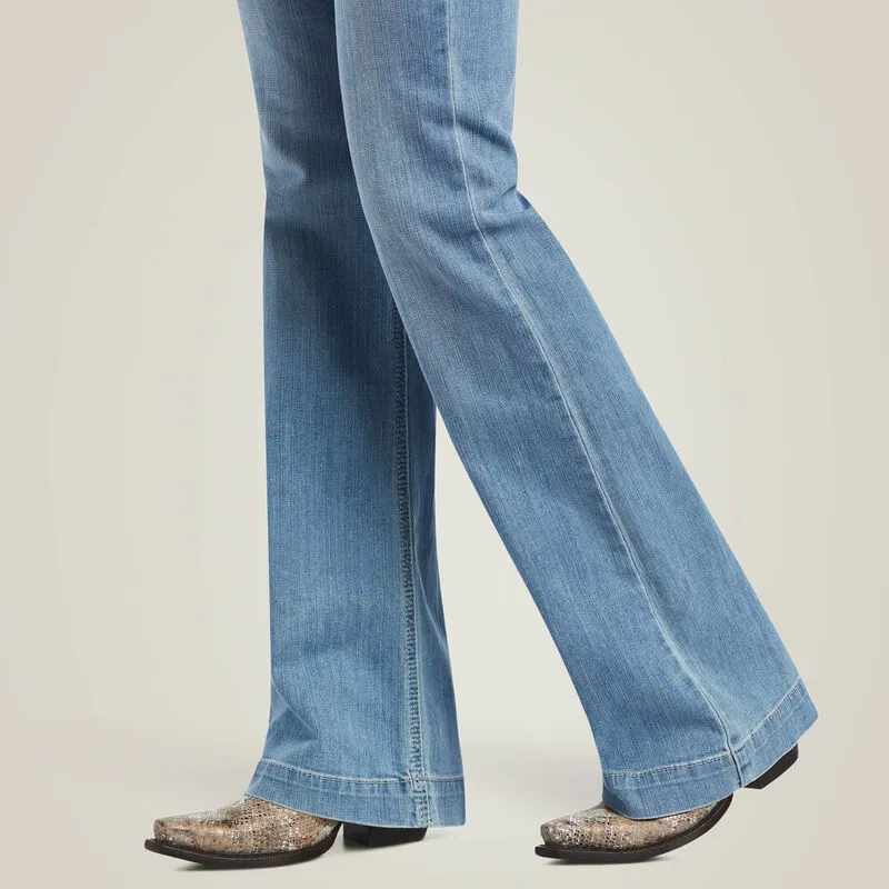 Ariat Ladies Slim Trouser Aisha Wide Leg Jean Style 10040504