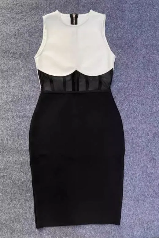 Audrey Bandage Dress - Classic Black