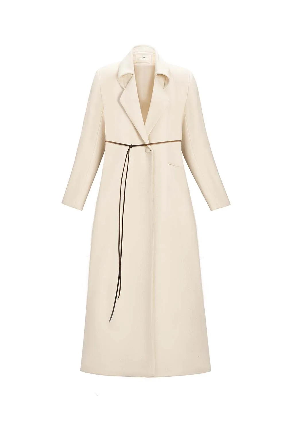 Bach Di Straight Notch Lapel Gauze Trench Coat