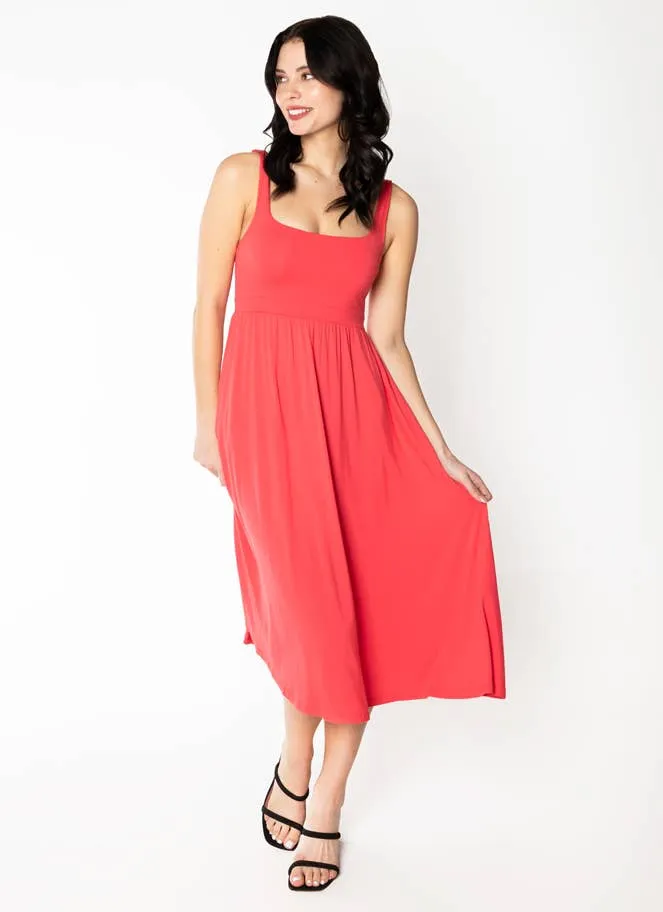 Bamboo Maxi Dress with Pockets