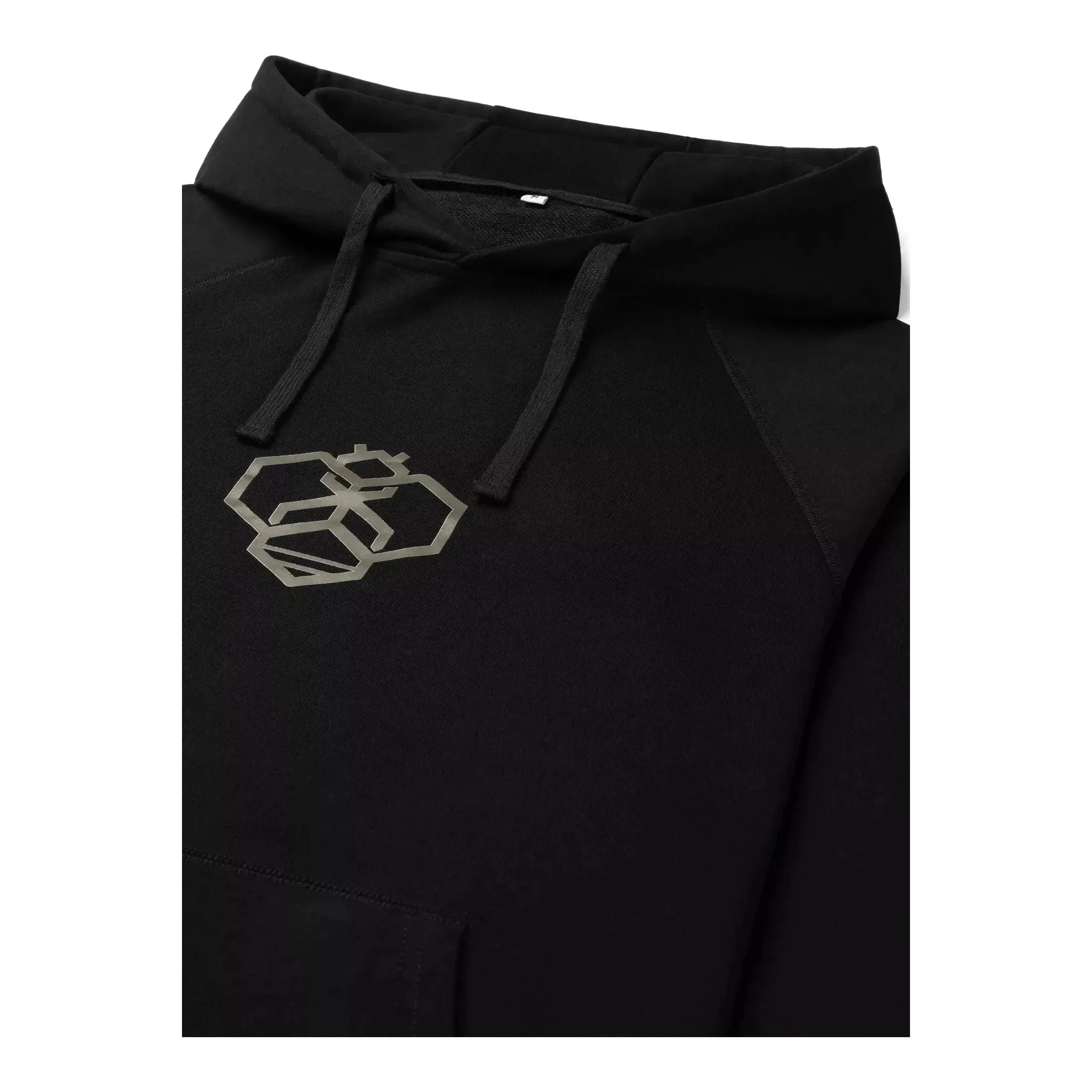 Bee Fitted Hoodie - Black