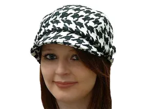 Black and White Check Cap