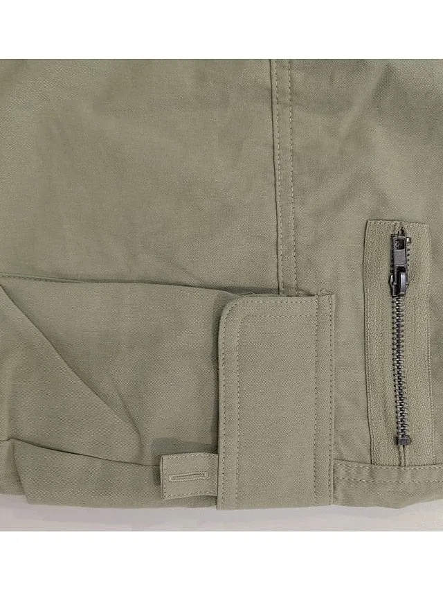 Black Cargo Pants with Multiple Pockets