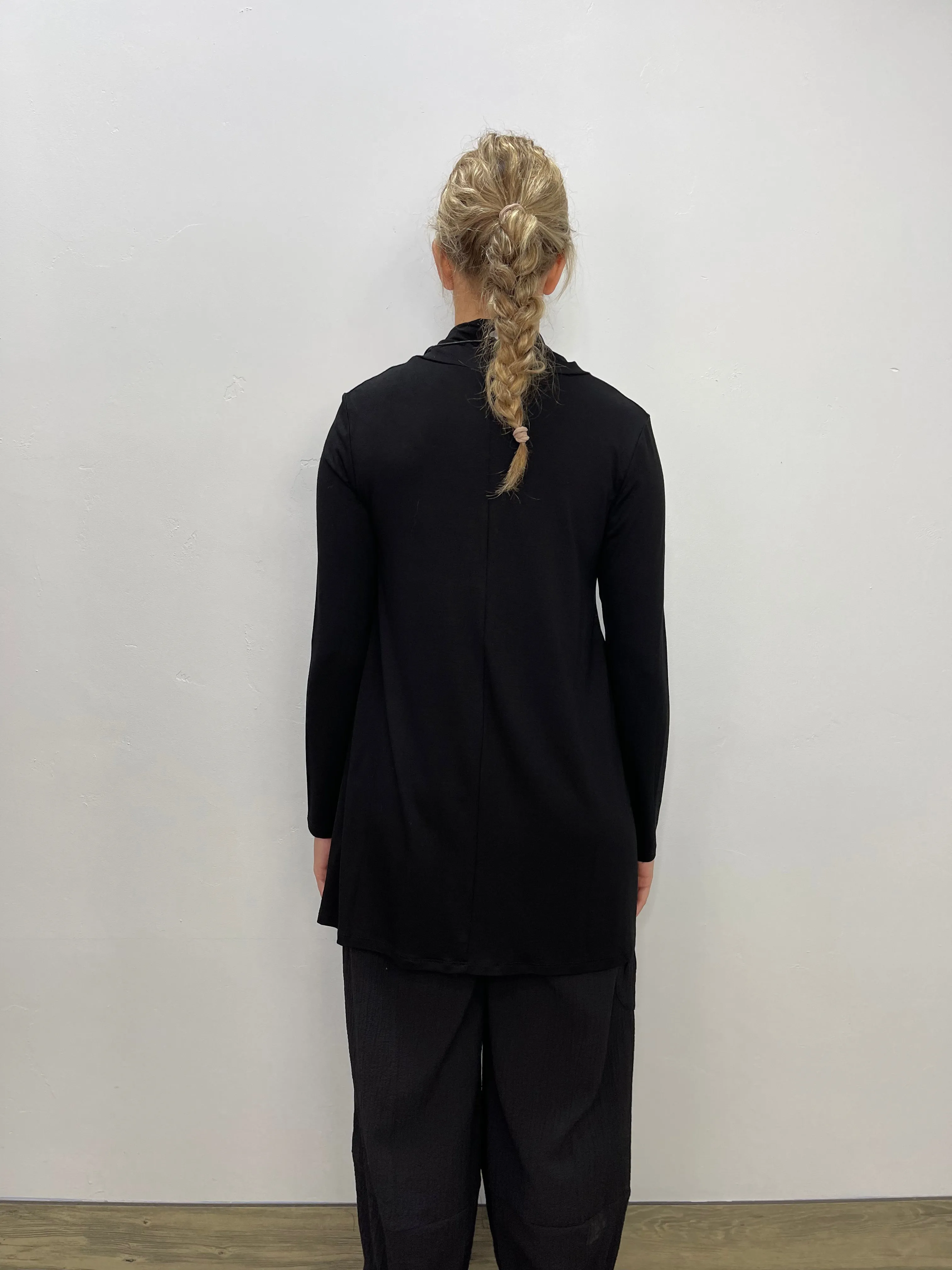 Black Tencel Janesse Tunic