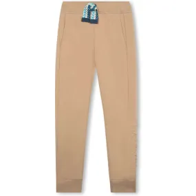 Boys Beige Curb Joggers