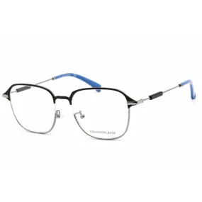 Calvin Klein Jeans Unisex Eyeglasses - Black/Blue Frame Clear Lens | CKJ19104A 002