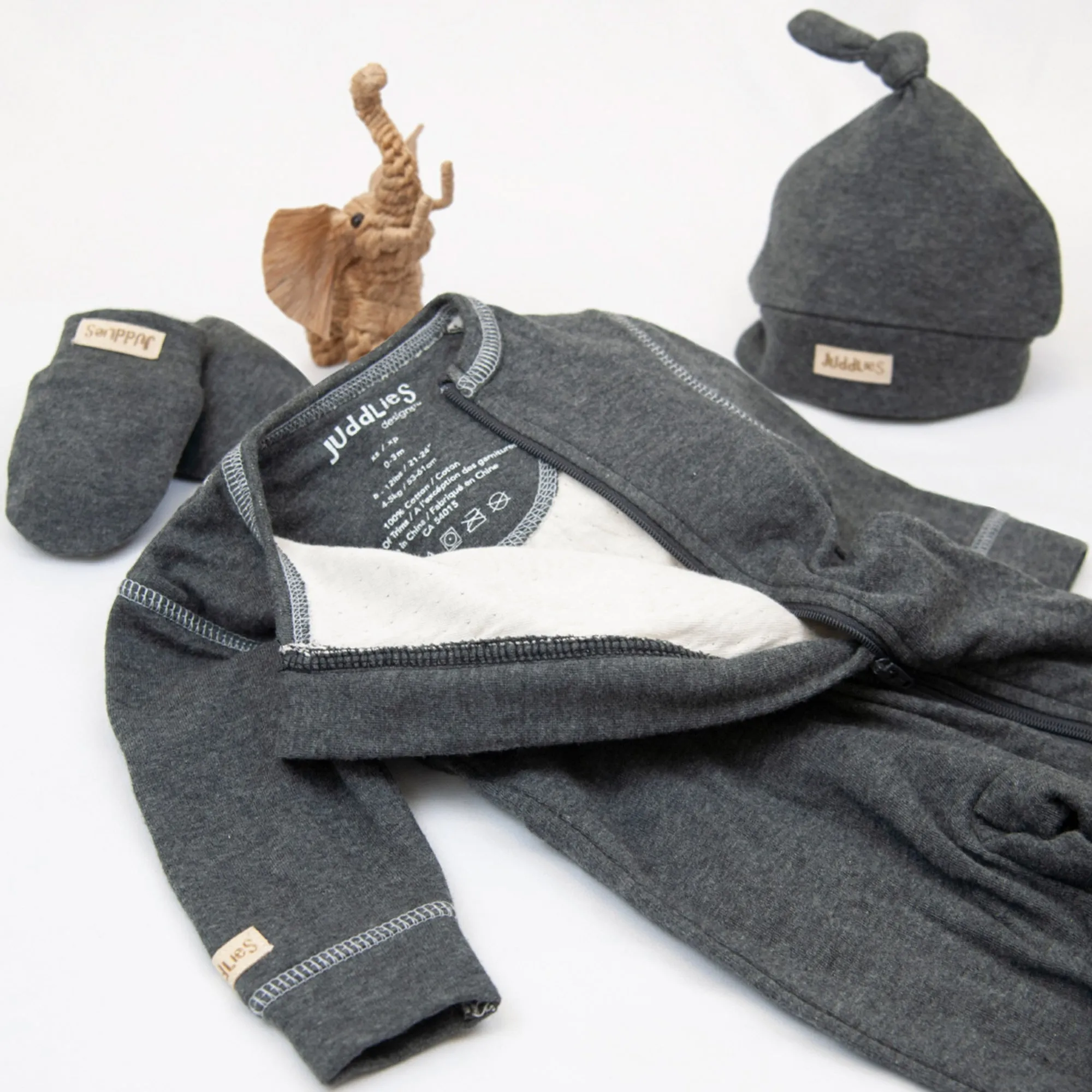 charcoal grey fleck |  hat