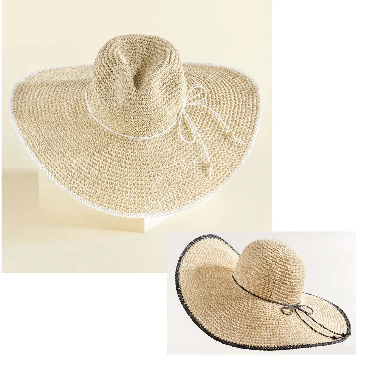 Charlie Paige Boho Packable Oversize Hat