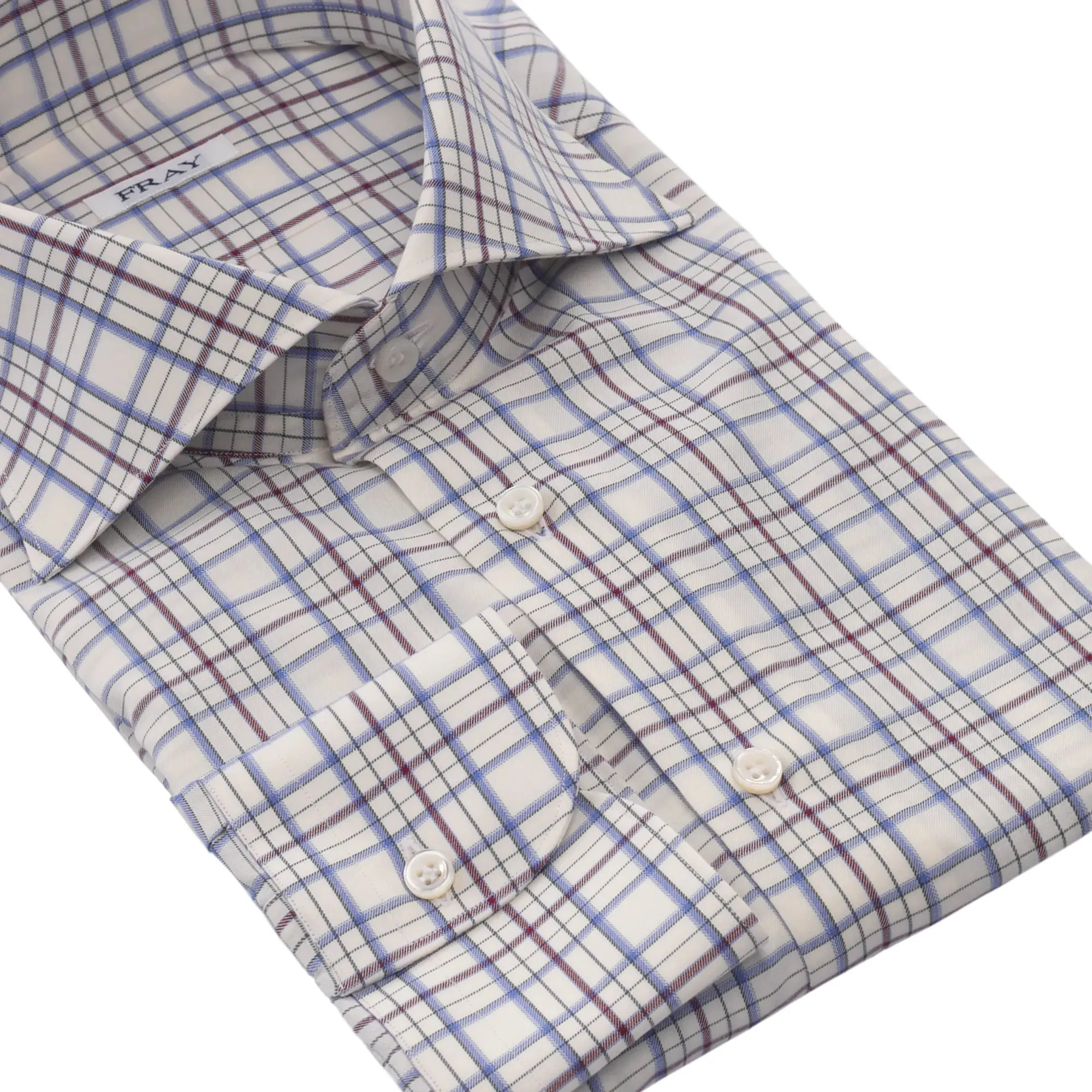 Checked Multicolor Cotton and Cashmere-Blend Shirt