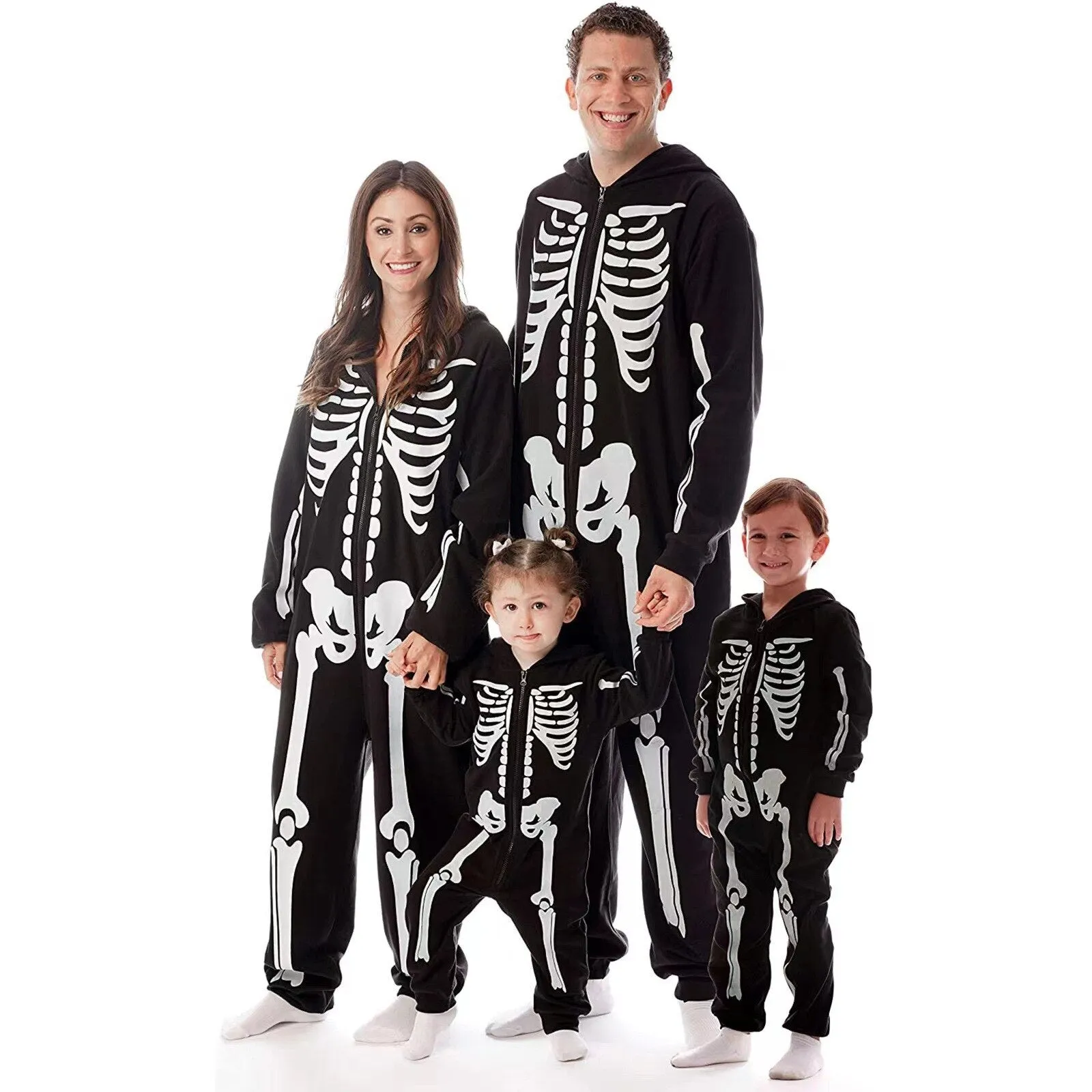 Christmas Pajamas Matching Family Pyjamas Match with clothes Halloween parent-child suit