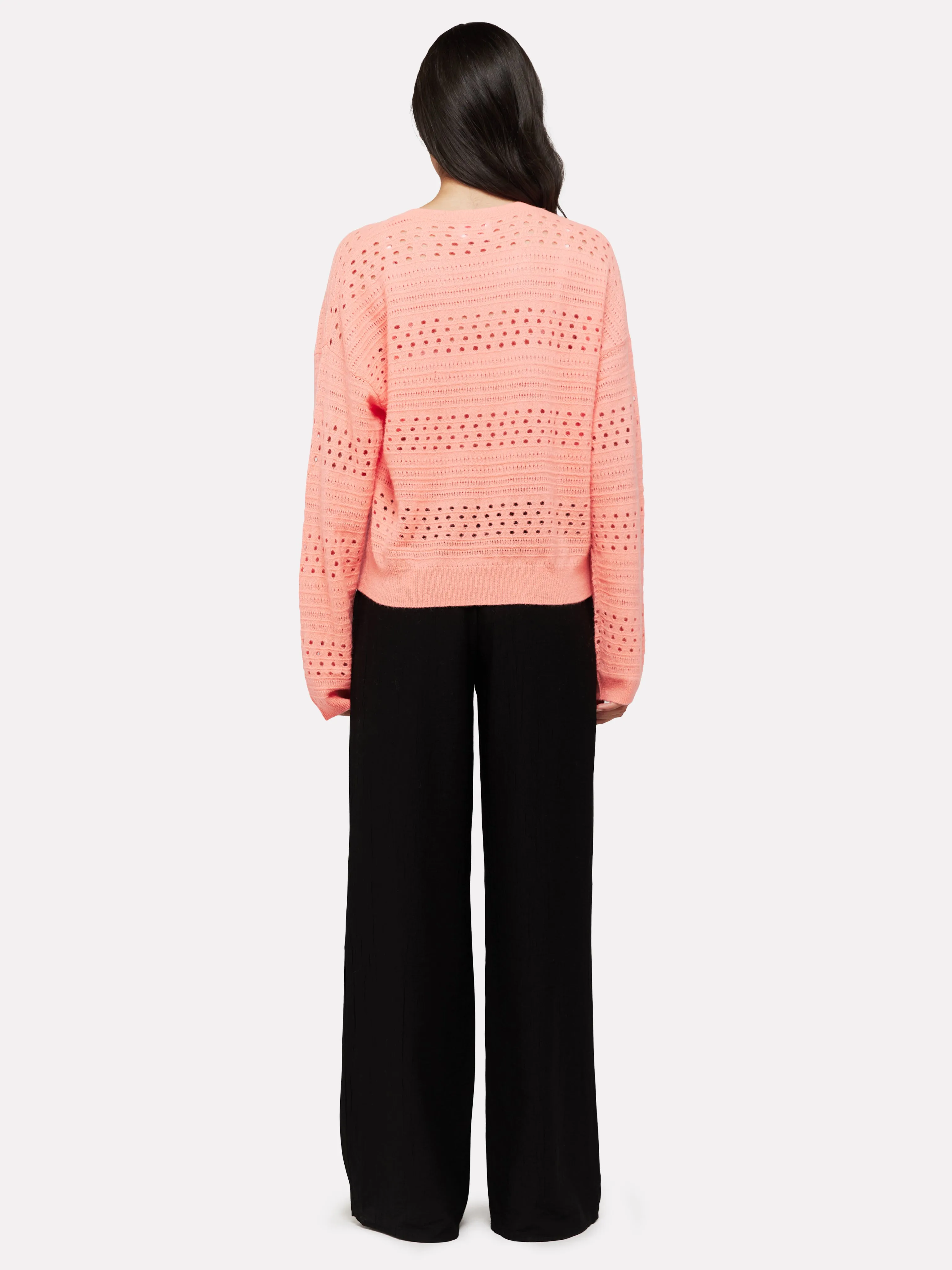 Clare Open-Stitch Knit