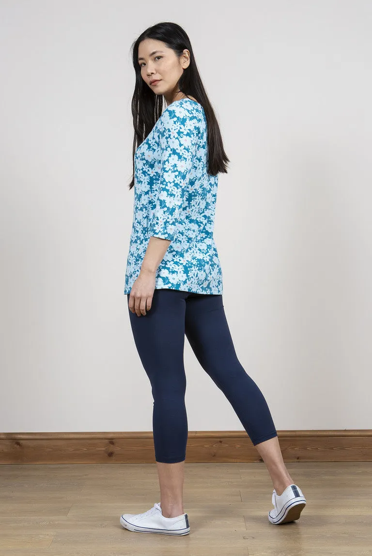 Coastal Tunic Delphinium Teal