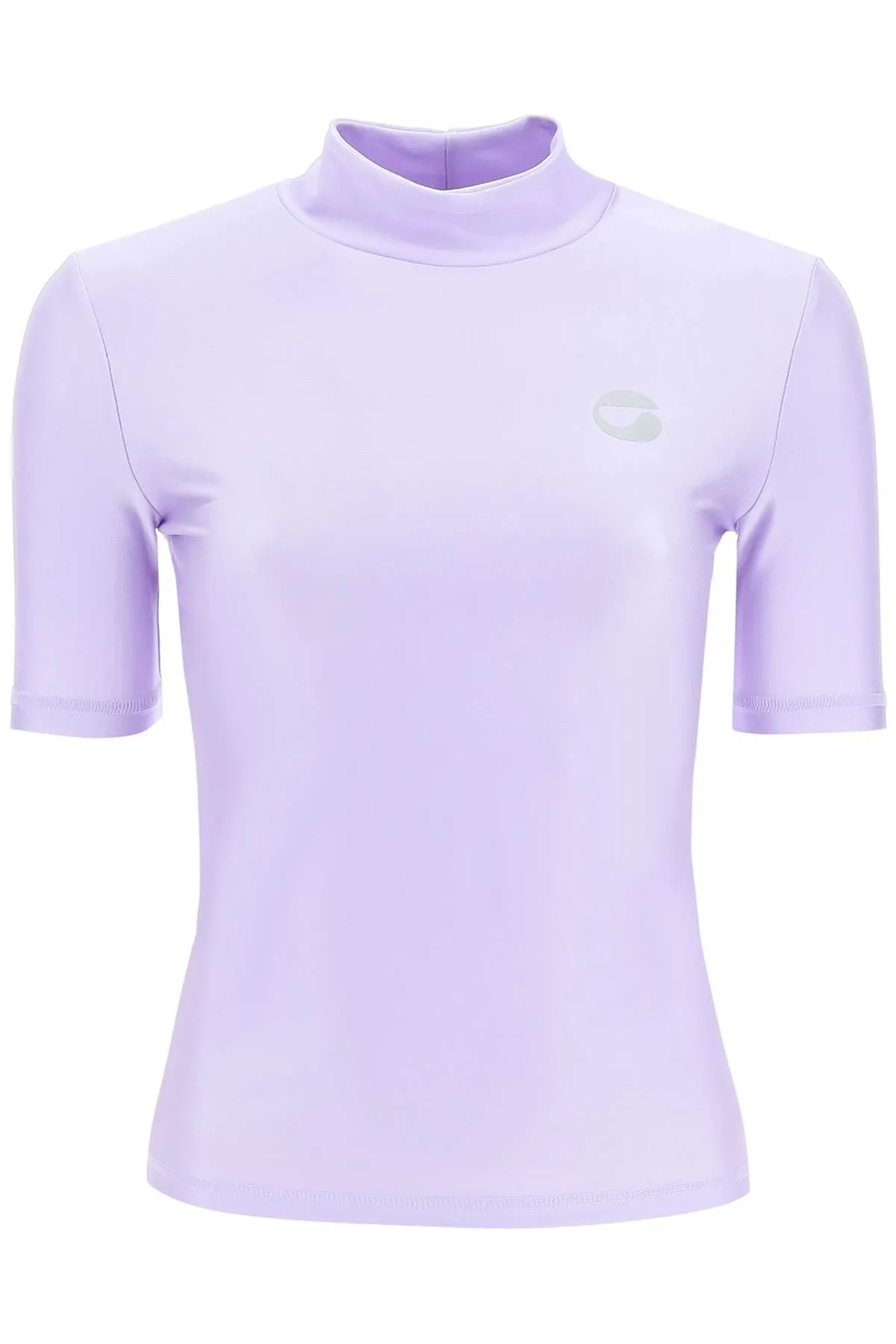 Coperni satin-finish jersey top