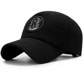 Crest Embroided Baseball Cap