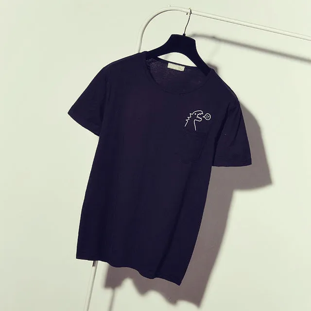 Cute Printed PocketTees