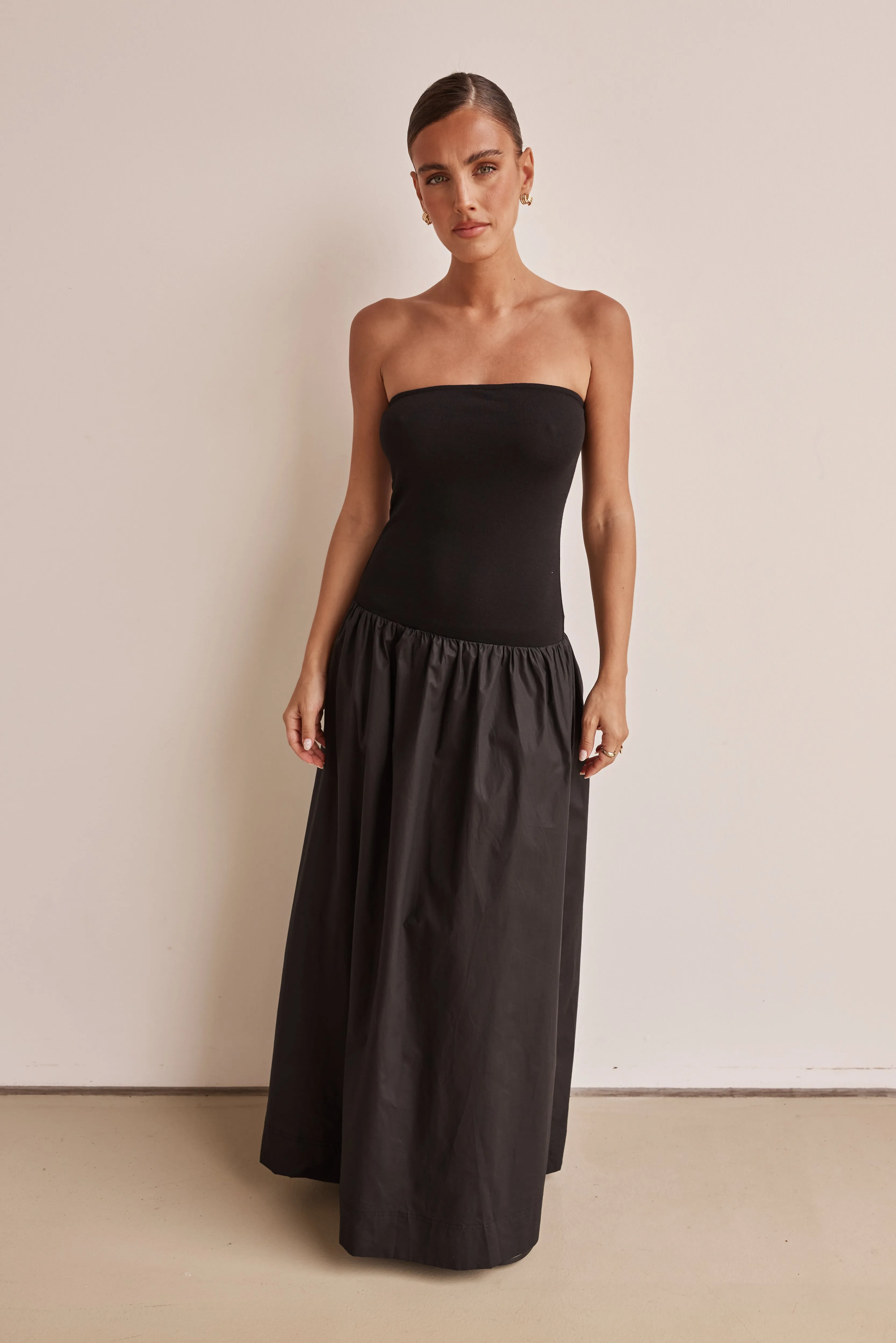 Davina Maxi Dress (Black)