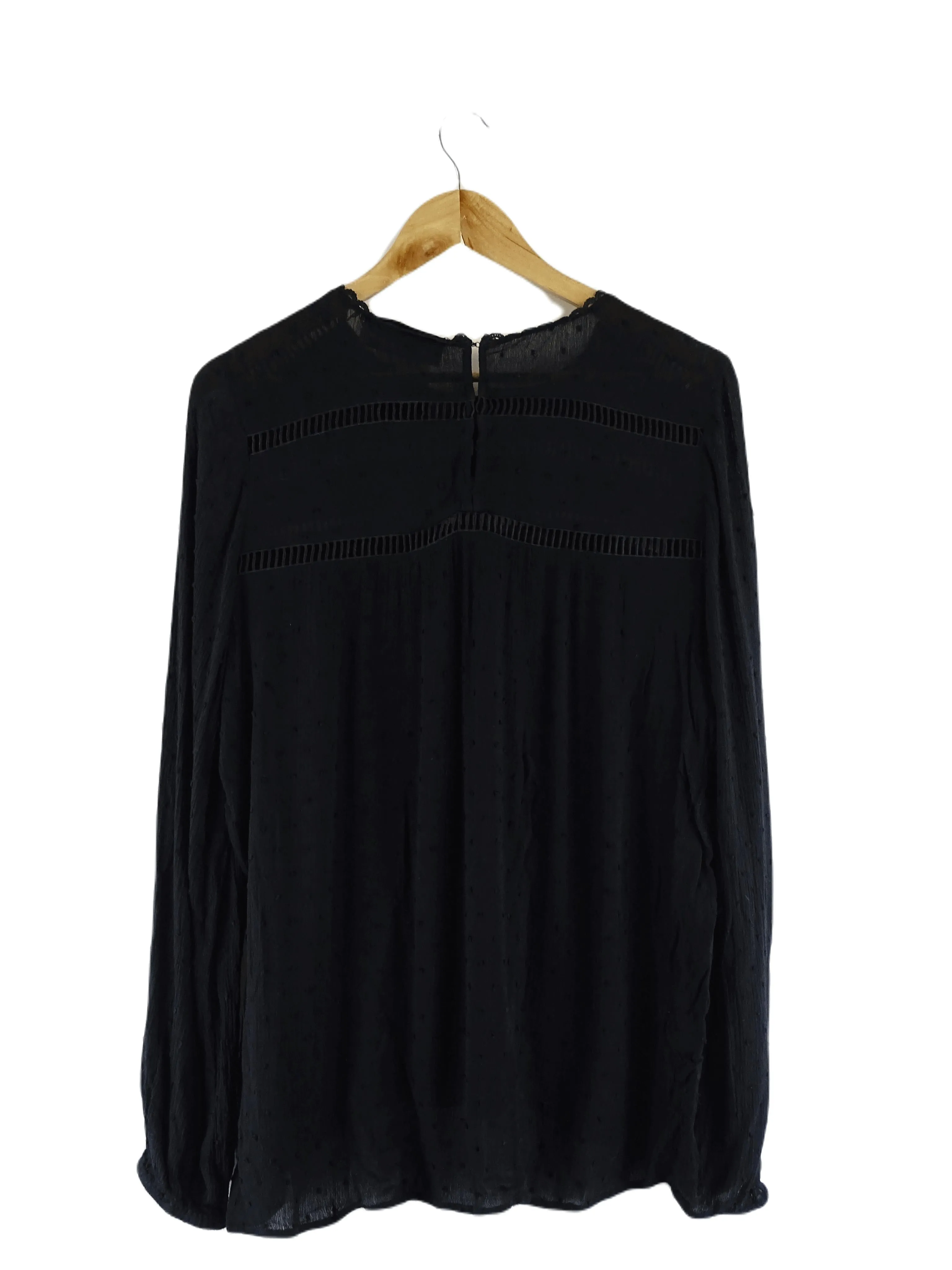 Decjuba Black Long Sleeve Top 14