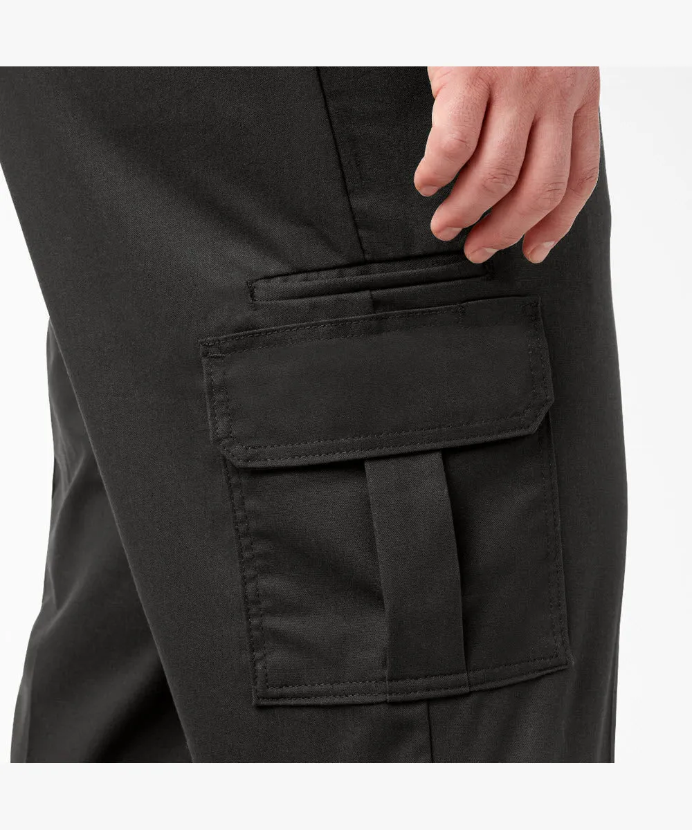 Dickies Men's Regular Fit Twill Cargo Pants - Charcoal