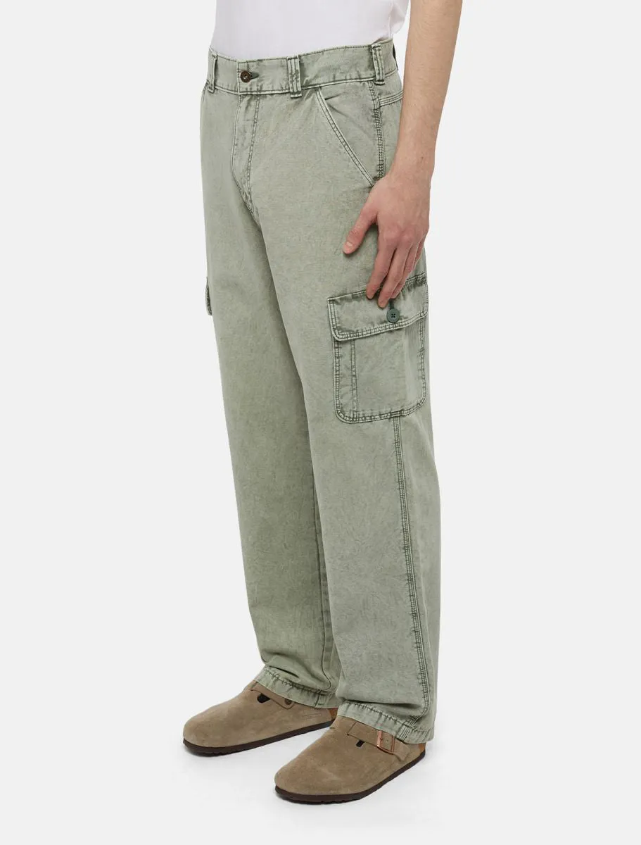 Dickies Newington Acid Dye Trousers - Light Green