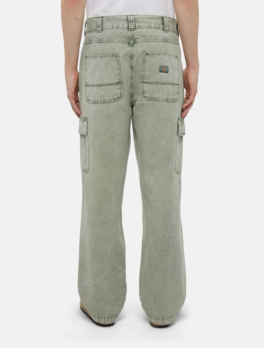 Dickies Newington Acid Dye Trousers - Light Green