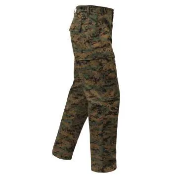 Digital Camo Tactical BDU Pants