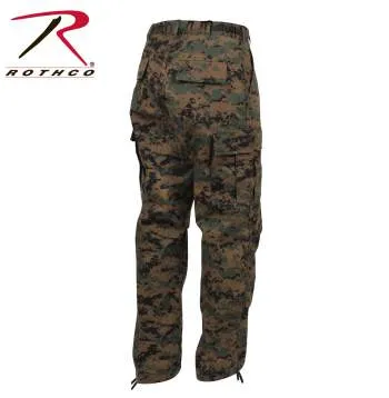 Digital Camo Tactical BDU Pants