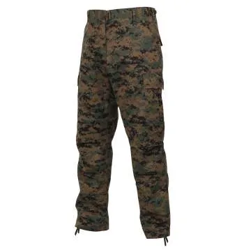 Digital Camo Tactical BDU Pants