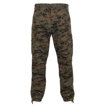 Digital Camo Tactical BDU Pants