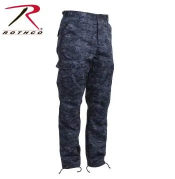 Digital Camo Tactical BDU Pants