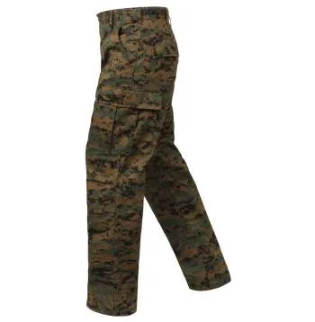 Digital Camo Tactical BDU Pants