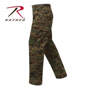 Digital Camo Tactical BDU Pants