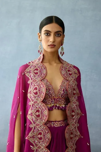 Dil Kusha Sakina Cape Set