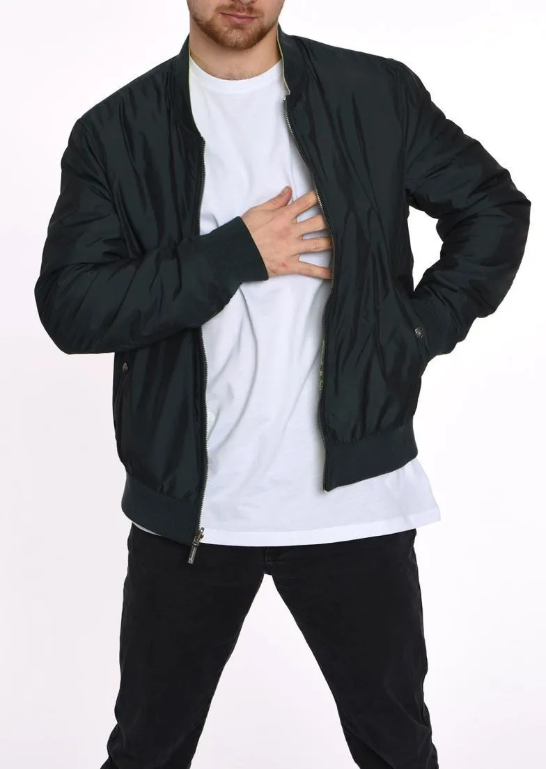 DOUBLE FACE BOMBER JACKET  GERONIMO GREEN GRUNGE