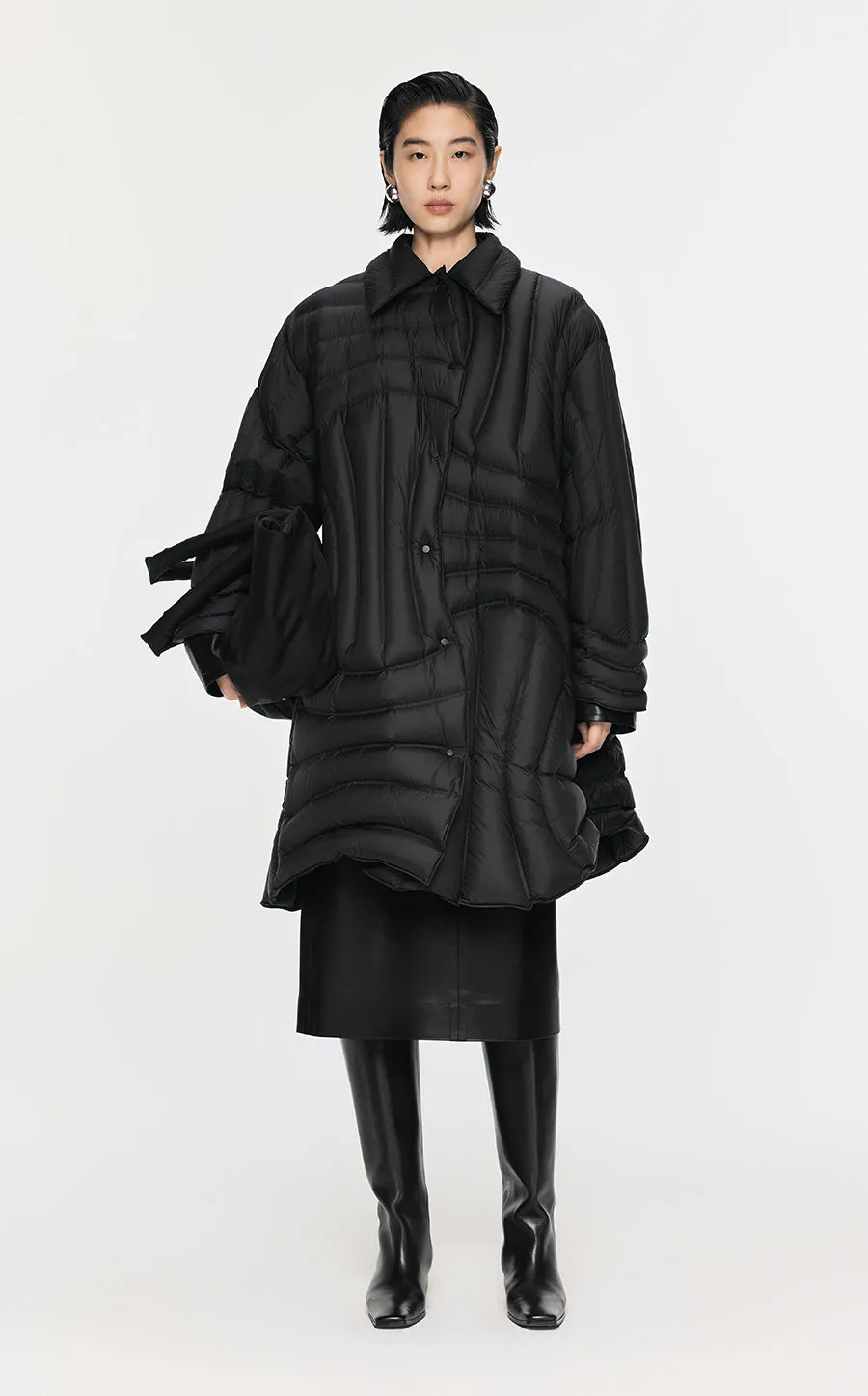 Downcoat / JNBY Irregular A-Shape Down Coat