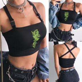 Dragon Crop Tank Top