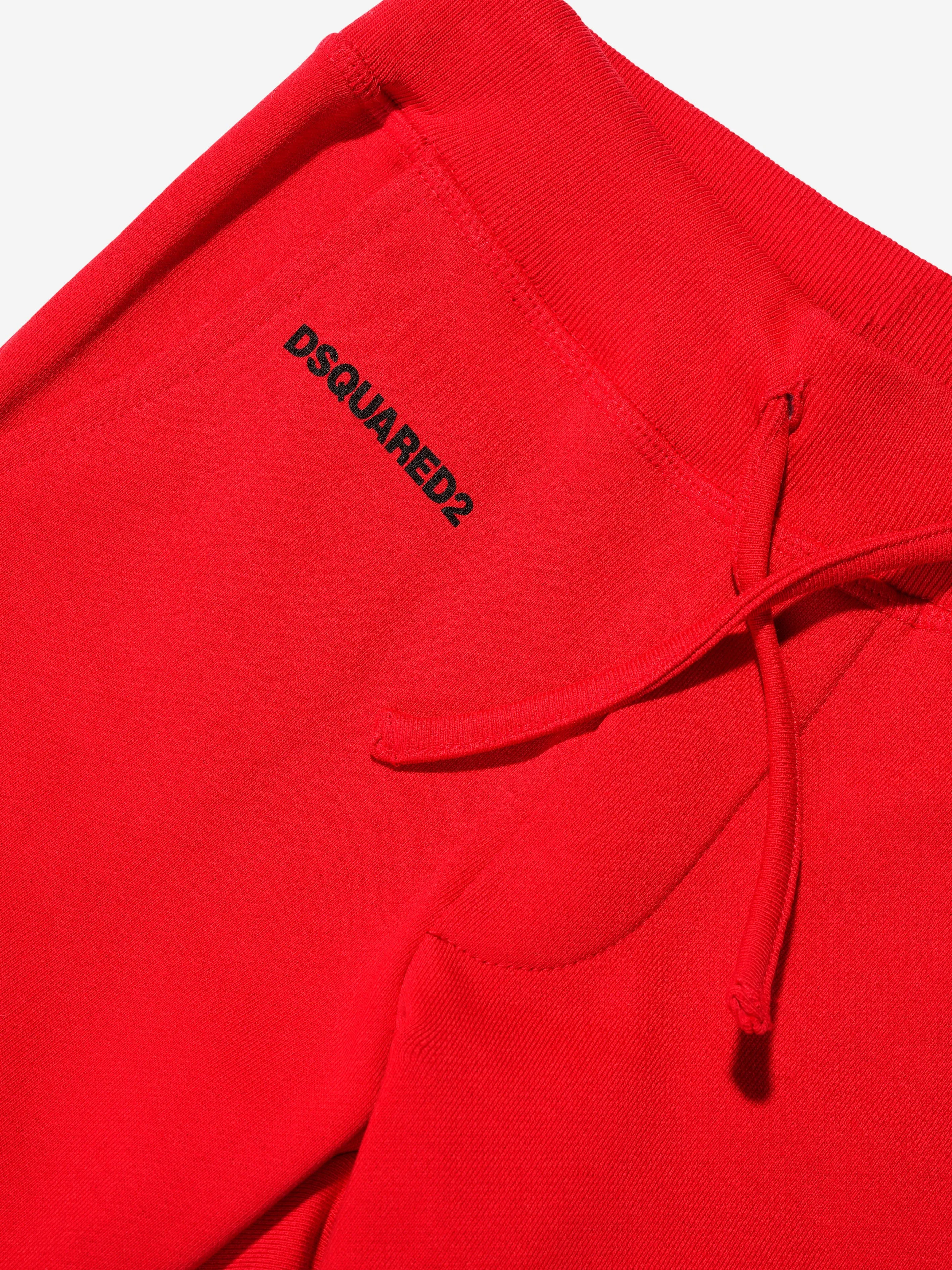 Dsquared2 Kids Sports Edition.07 Joggers In Red