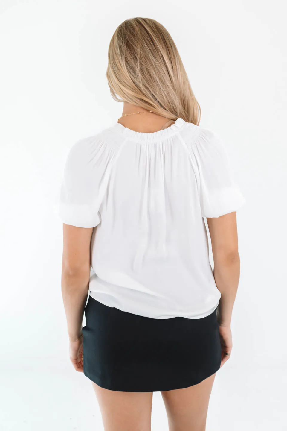 Effortless Elegance Top - White