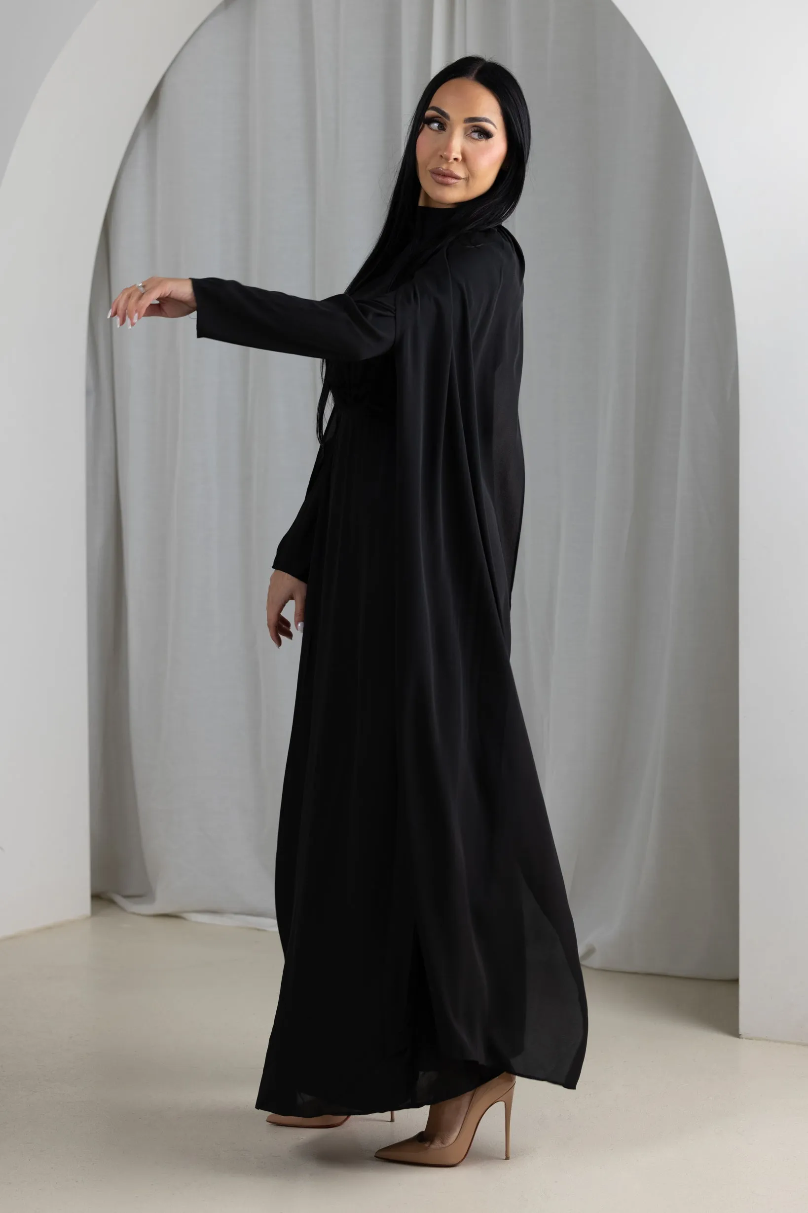 Eminent Cape Sleeve Dress