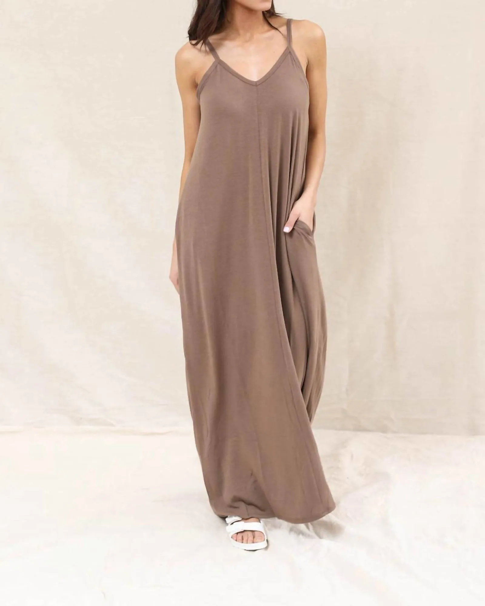 Everyday Maxi Dress In Mocha | Mocha