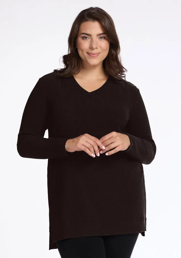 Evie Tunic • Final Sale Deals! - French Roast