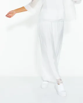 Fate   BeckerSunlight and Shadow Silk Pant - White