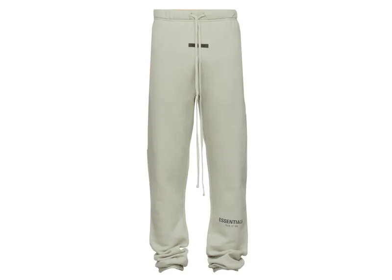 Fear Of God Essentials Ssense Exclusive Fleece Lounge Pants Concrete