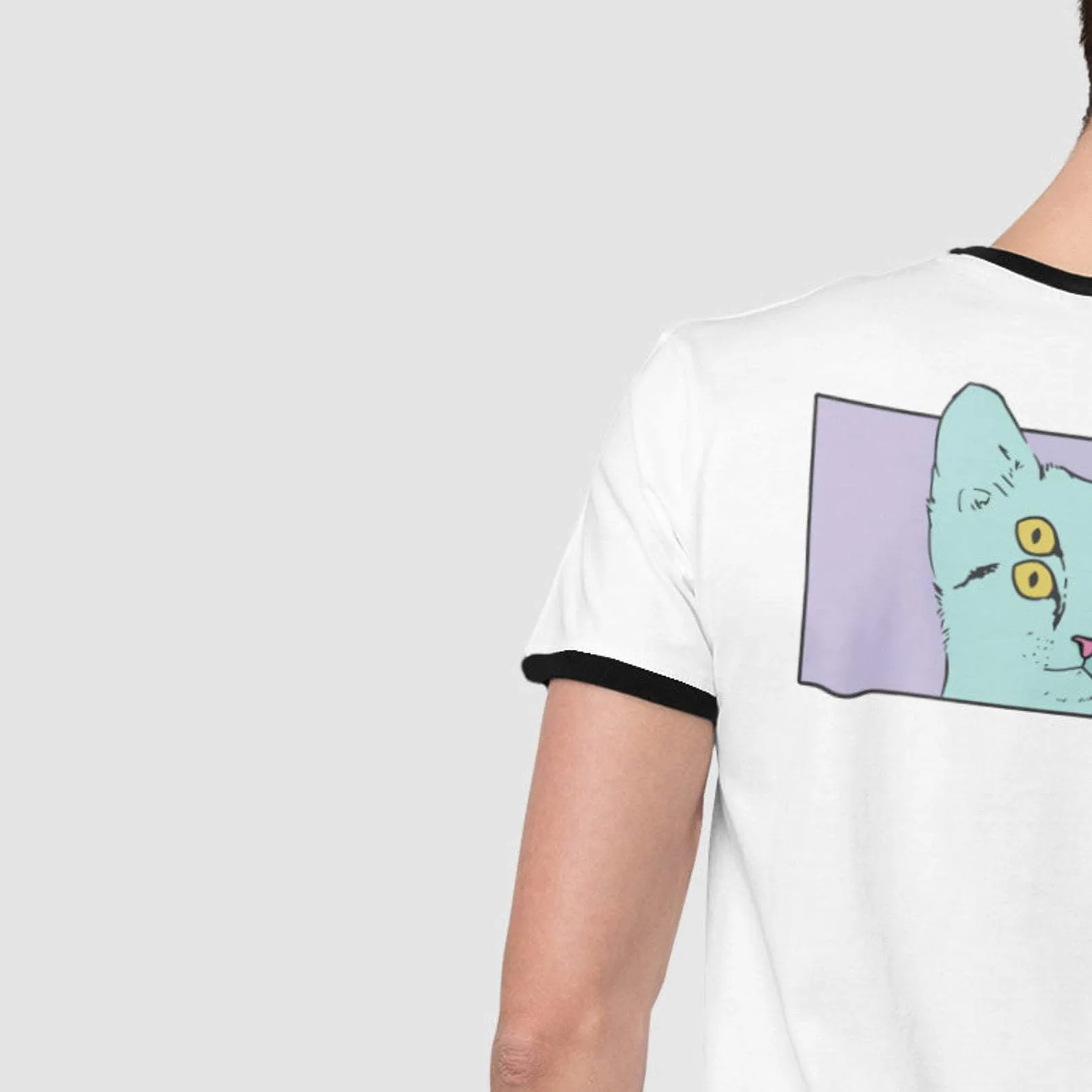 Four Eyed Cat Pocket Tee